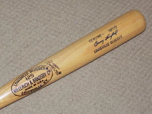 Carney Lansford H&B Juego Usado Rookie Bat Angels Red Sox Oakland A's - Imagen 1 de 6