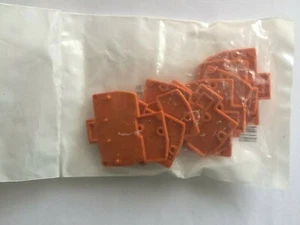 Wago, 870 End & Intermediate Plate for Terminal Block x 10 - Picture 1 of 2