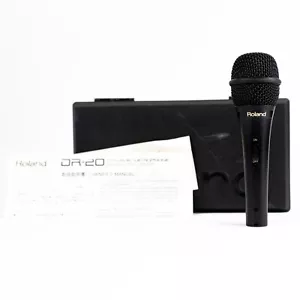 Roland DR-20 dynamisches Hyper-Nieren-Mikrofon mit Etui und Handbuch - Bild 1 von 8