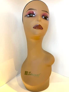 18" Mannequin Head COMMERCIAL Grade Heavyweight Display for Wigs Jewelry Hat NEW - Picture 1 of 9