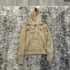 Vintage YOUTH Girl’s Size Medium M American Eagle Long Sleeve Full Zip-Up Hoodie - Picture 1 of 6