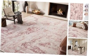 Tchido Area Rug Rugs for Bedroom-Living Room Rugs-Rugs for Girls Dorm 8x10 Pink - Picture 1 of 7