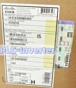 Nuevo conmutador de alimentación a través de Ethernet totalmente administrado Cisco C9300-24S-A sellado/ - Imagen 1 de 10