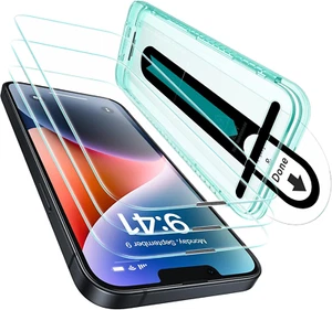 ESR 3er Pack für iPhone 13 Pro Max / iPhone 14 Plus Displayschutzfolie, [9H Härte] - Bild 1 von 12