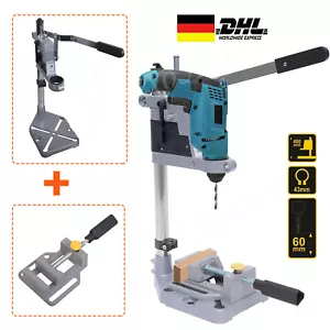 Profi Bohrmaschinenständer mit Schraubstock Bohrständer Ständer für Bohrmaschine - Bild 1 von 17
