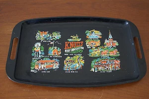 Vintage Knott's Berry Farm & Ghost Town Buena Park California Serving Tray - Picture 1 of 7