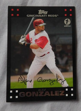 2007 Topps 1st Edition #384 Alex Gonzalez Cincinnati Reds Baseball Card