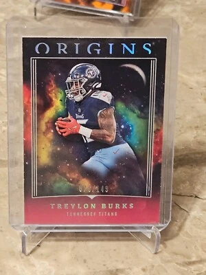 Treylon Burks 2023 Panini Origins #96 Red Parallel  #76/149 Titans NFL - Image 1 of 2