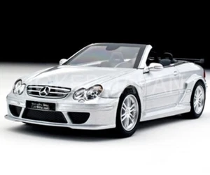 KYOSHO 1/43scale Mercedes Benz CLK DTM AMG Street Cabriolet Silver K03219S JDM - Picture 1 of 2