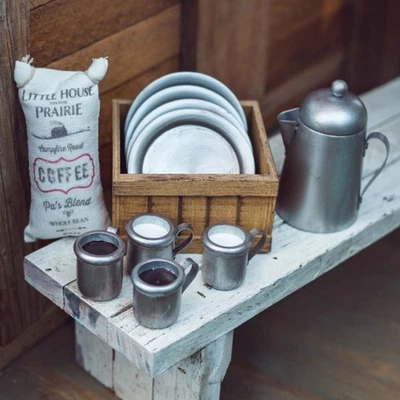 Набор посуды для куклы Little House on the Prairie 18 дюймов 1880-е подходит для American Girl - Изображение 1 из 4
