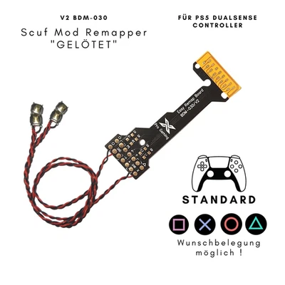 PS5 Remapper, 4 Tasten, BDM 030 - 050, Scuf Mod für Dualsense PS5 Controller - Bild 1 von 4