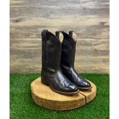 Laredo Mujer - Talla 7.5M - Botas Vaqueras Roper Vintage Azul/Negro Estilo 36009 Foto 1 de 4