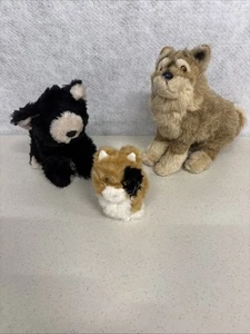 American Girl Plush Lot Of 3 Cat Wolf Bear - Picture 1 of 17