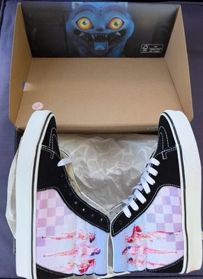 Kpop Demon Hunters x VANS Sk8-Hi Golden Rumi Zoey Mira, GS Talla 5.5 Para mujer 7 EE. UU. Foto 1 de 4