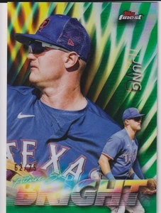2024 Topps Finest Future So Bright Green Refractor 62/75 Josh Jung #FSB-14 - Bild 1 von 1