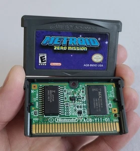 Metroid Zero Mission Nintendo Game Boy Advance NTSC EE. UU. Genuino GBA SP NDS NDSL - Imagen 1 de 11