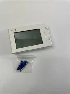 Lux TX9600TSA Touchscreen Programmable Thermostat - White - Picture 1 of 8