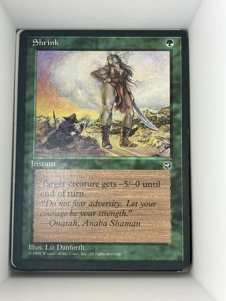 Shrink - Homelands - Magic the Gathering MTG. M4 - Image 1 of 1