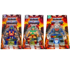 He-Man Masters of the Universe Colección de dibujos animados Conjunto de 3 figuras NUEVO MOTU - Imagen 1 de 8