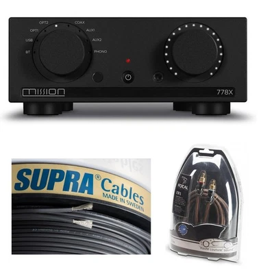 MISSION 778X NERO DAC ESS SABRE32 DAC PRE OUT PHONO CAVI FOCAL E SUPRA OMAGGIO - Immagine 1 di 4