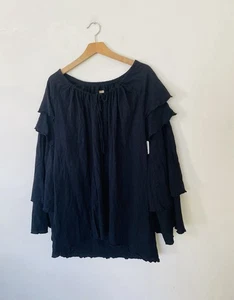 NWT free people ruffle flowy top S - Picture 1 of 8