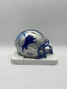 Ndamukong Suh Autographed Detroit Lions Speed Throwback Mini Football Helmet Bec - Picture 1 of 4