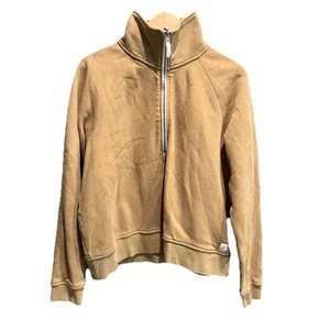 Vuori Brown Restore Half Zip Damen Activewear Pullover Sweatshirt Gr. XL - Bild 1 von 4