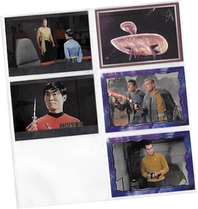 Star Trek TOS 50th Ann - Single Chase Card Selection - Cage, Mirror, Enterprise - Picture 1 of 13