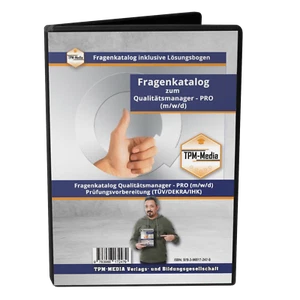 Qualitätsmanager/Qualitätsbeauftragter - PRO (m/w/d) Fragenkatalog (eBook) - Picture 1 of 5
