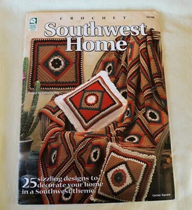 House of White Birches Pattern Booklet Crochet Southwest Home #101108 25 Designs - Picture 1 of 9