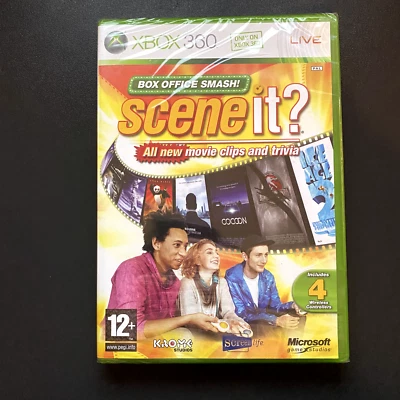 Scene It? Box Office Smash - Software Only Game  (Microsoft Xbox 360)- New - Image 1 of 3