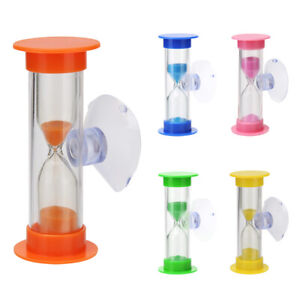 2min Hourglasses Children Teeth Brushing Timer with Suction Cup Home Decor