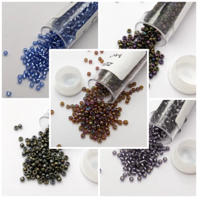 Japanese Seed Beads, Uniform Seed Beads, 8.2g Tubes, Toho, Matsuno - Image 1 of 4