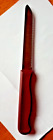 scharfes Messer mit Wellenschliff,Griff weinrot,Lnge ca.22,5cm,Klinge 12cm~NEU!