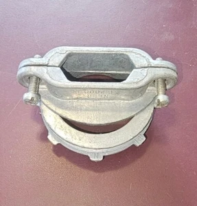 2" Connector for Flat Entrance Cable 2 Screw Clamp Non- Metallic For 4/0 - New - Picture 1 of 4