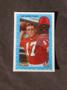 1971 Kelloggs Football Jim Hart # 38 Cardinals Filler - Foto 1 di 2