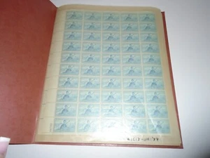 Lot 22 Blatt je 50 alte Briefmarken 50er Jahre neu - Bild 1 von 23
