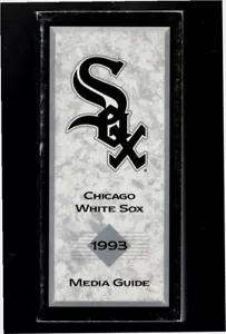 1993 CHICAGO WHITE SOX PRESS GUIDE-EXCELLENT - Picture 1 of 1