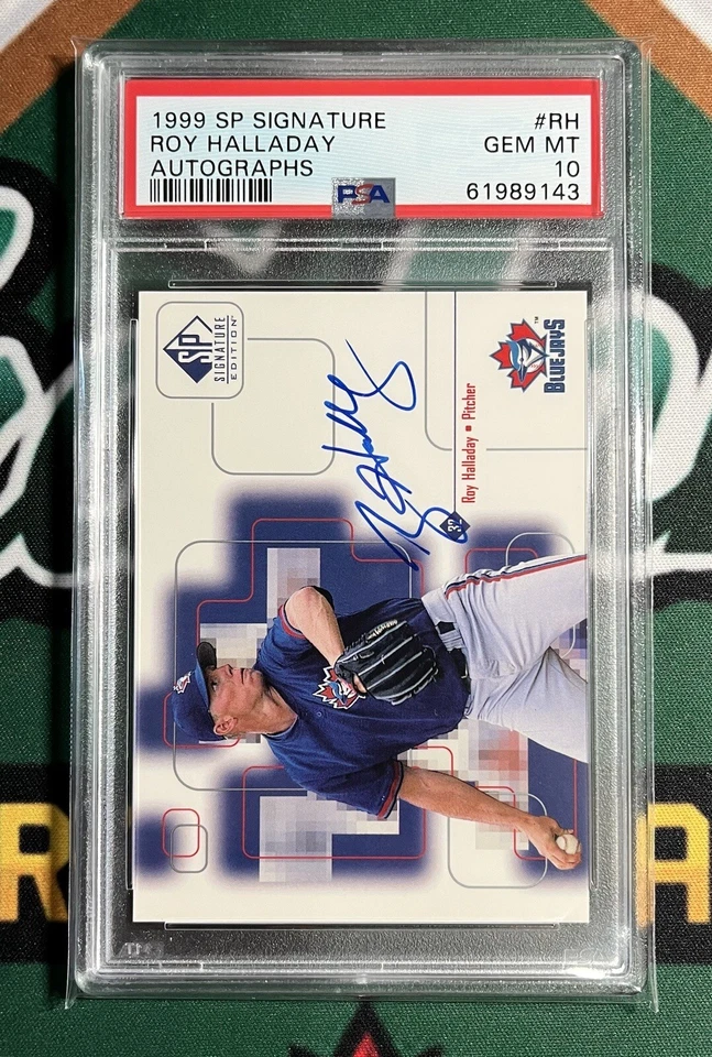 Roy 'Doc' Halladay 1999 SP Signature Rookie Autograph PSA 10 RC - Image 1 of 1
