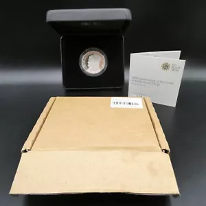 2015 £5 Münze 100. Todestag von Edith Cavell Royal Mint verpackt mit Zertifikat - Bild 1 von 10