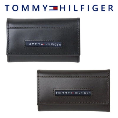 Кожаный мужской чехол для ключей Tommy Hilfiger TOMMY HILFIGER 31tl17x017 с КОРОБКОЙ - Изображение 1 из 3