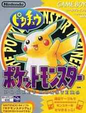 Gameboy Software Outer Box Only Pokemon Pikachu Japan