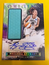 DA17581 2023 Panini Origins WNBA JERSEY AUTO AUTOGRAPH Breanna Stewart
