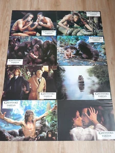 Greystoke Legende von Tarzan Christopher Lambert 16 Orig. Kino-Reissfotos Satz ! - Bild 1 von 11