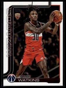 2025-26 Topps #244 Jamir Watkins Rookie - Picture 1 of 2