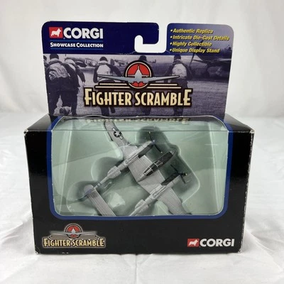 Corgi Fighter Scramble P-38 Lighting Pacific Little Eva W/ Stand CS90021 - Image 1 of 4