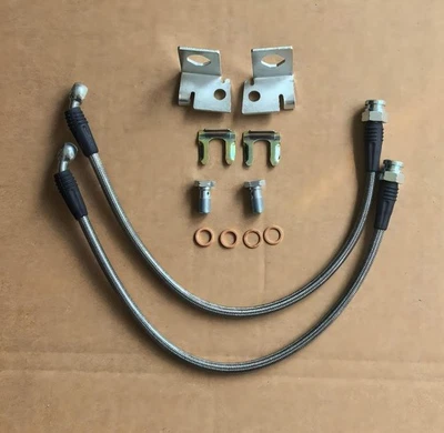 SS Front Brake Lines Replacement Kit 1997-2004 Chevrolet Corvette C5 Z06 Foto 1 de 2