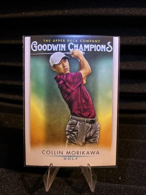 2021 Upper Deck- Goodwin Champions. Collin Morikawa #24 - Imagem 1 de 2