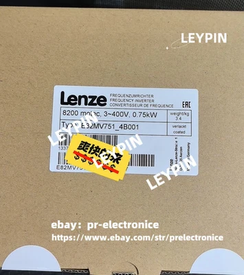 LENZE BRAND NEW E82MV751_4B001 frequency converter E82MV751-4B001 F#pr - Image 1 of 2