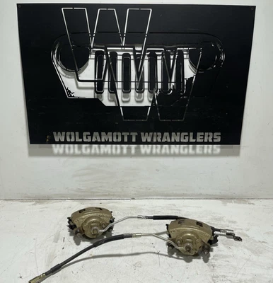 Суппорты переднего дискового тормоза водитель и пассажир KH 120742 окрашенные для Jeep Wrangler - Изображение 1 из 4